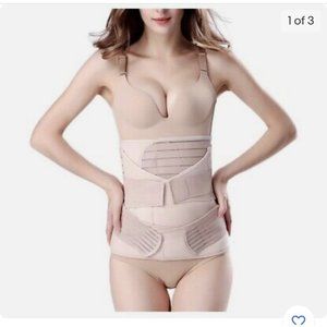 3 in 1 postpartum belly waist support girdle belt. One size
